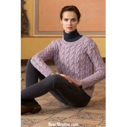 Modèle pullover 9 catalogue FAM 248 Lang Yarns