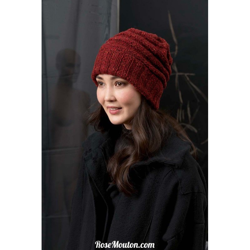 Modèle bonnet 41 catalogue FAM 249 Lang Yarns