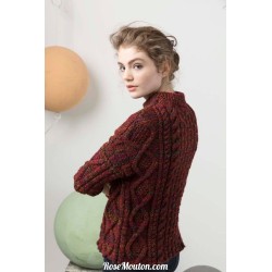 Modèle pullover 40 catalogue FAM 247 Lang Yarns