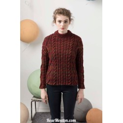 Modèle pullover 40 catalogue FAM 247 Lang Yarns