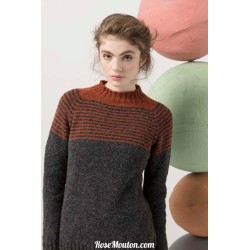 Modèle pullover 46 catalogue FAM 247 Lang Yarns