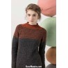 Modèle pullover 46 catalogue FAM 247 Lang Yarns