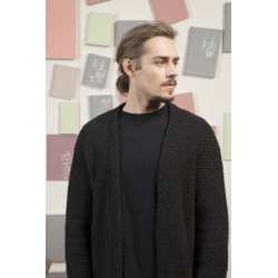 Modèle gilet homme 43 catalogue FAM 245 Lang Yarns