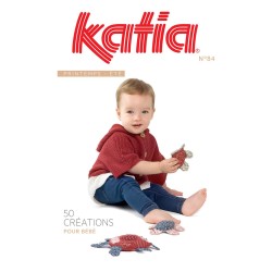 KATIA 50 Créations pour Bébé printemps été 2018 N° 84