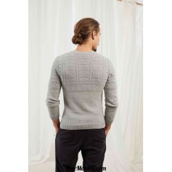 Modèle pullover homme 27 catalogue FAM 251 Lang Yarns