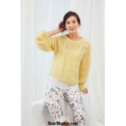 Modèle pullover 50 catalogue FAM 251 Lang Yarns