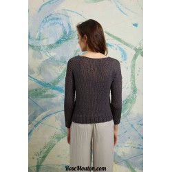 Modèle pullover 19 catalogue FAM 252 Lang Yarns