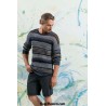 Modèle pullover homme 30 catalogue FAM 252 Lang Yarns