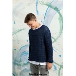 Modèle pullover homme 33 catalogue FAM 252 Lang Yarns