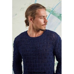 Modèle pullover homme 33 catalogue FAM 252 Lang Yarns