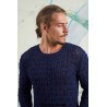 Modèle pullover homme 33 catalogue FAM 252 Lang Yarns