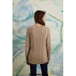 Modèle pullover 39 catalogue FAM 252 Lang Yarns