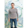 Modèle pullover homme 40 catalogue FAM 252 Lang Yarns