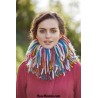 Modèle snood à franges 15 catalogue FAM 253 Lang Yarns