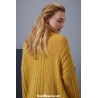 Modèle pullover oversize 50 catalogue FAM 255 Lang Yarns