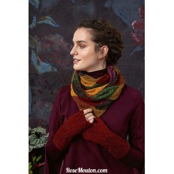 Modèle Loop / Snood 15 catalogue FAM 258 Lang Yarns