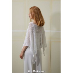 Modèle poncho 33 catalogue FAM 259 Lang Yarns