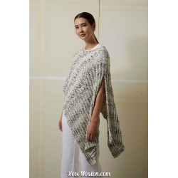 Modèle poncho 50 catalogue FAM 259 Lang Yarns