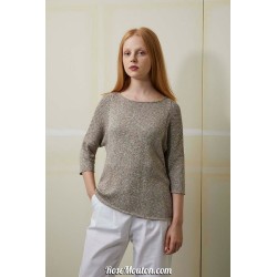 Modèle pullover 57 catalogue FAM 259 Lang Yarns