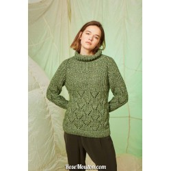 Modèle pullover 2 catalogue FAM 261 Lang Yarns