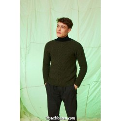 Modèle pullover homme 5 catalogue FAM 261 Lang Yarns