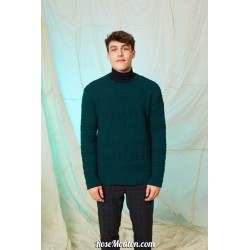 Modèle pullover homme 20 catalogue FAM 261 Lang Yarns