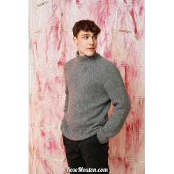 Modèle pullover homme 65 catalogue FAM 261 Lang Yarns