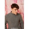 Modèle pullover homme 65 catalogue FAM 261 Lang Yarns