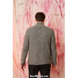 Modèle pullover homme 65 catalogue FAM 261 Lang Yarns