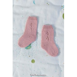 Modèle chausettes 1 Punto 17 LAYETTE Lang Yarns