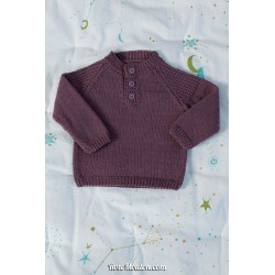 Modèle pullover 5 Punto 17 LAYETTE Lang Yarns