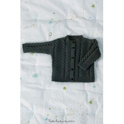 Modèle gilet 8 Punto 17 LAYETTE Lang Yarns