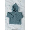 Modèle gilet à capuche 11 Punto 17 LAYETTE Lang Yarns