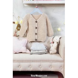 Modèle gilet 20 Punto 17 LAYETTE