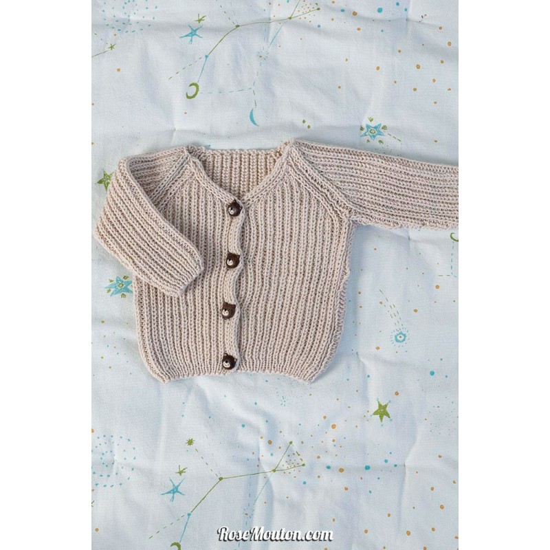 Modèle gilet 20 Punto 17 LAYETTE