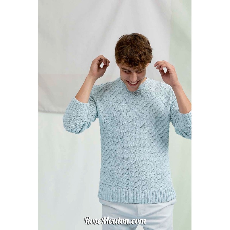 Modèle pullover homme 14 catalogue FAM 263