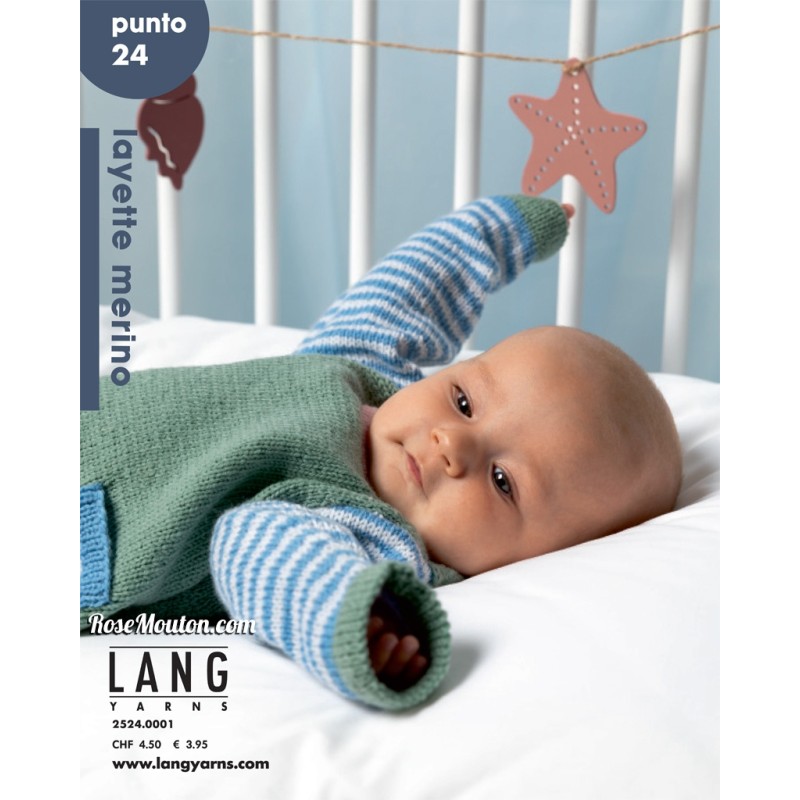 LANG YARNS Punto 24 LAYETTE MERINO