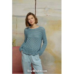 Modèle pullover 24 catalogue FAM 267 Lang Yarns