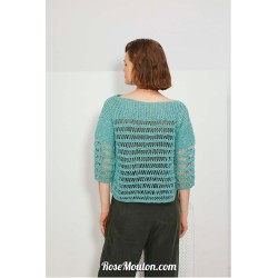 Modèle pullover 39 catalogue FAM 267 Lang Yarns