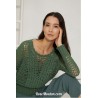 Modèle pullover 46 catalogue FAM 267 Lang Yarns