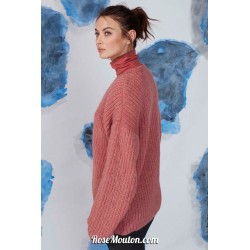 Modèle pullover 19 catalogue FAM 269 Lang Yarns