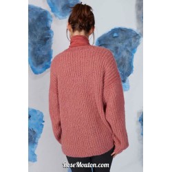 Modèle pullover 19 catalogue FAM 269 Lang Yarns