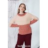 Modèle pullover 10 catalogue FAM 269 Lang Yarns