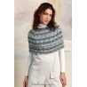 Modèle chauffe-épaules 5 Punto 33 SNOWFLAKE Lang Yarns