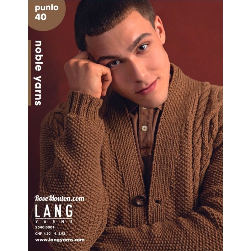 LANG YARNS Punto 40 NOBLE (anglais / allemand - english / deutsch)