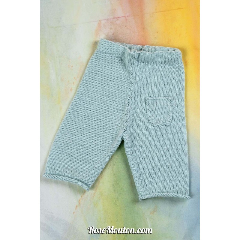 Modèle pantalon 22 Punto 35 LAYETTE MERINO 200 Lang Yarns