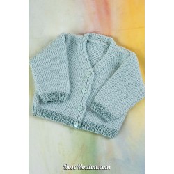 Modèle veste 16 Punto 35 LAYETTE MERINO 200 Lang Yarns