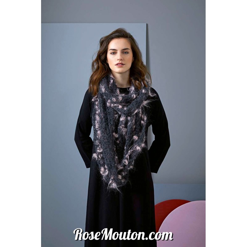 Modèle loop triple (snood) 2 catalogue FAM 255