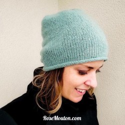 Modèle bonnet en Cashmere Dreams par Émilie Liauté