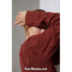 Modèle pullover 47 catalogue FAM 272 Lang Yarns